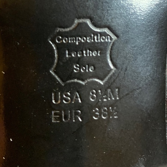 Nina Colucci Black Satin Strappy Peep Toe Pumps Size 8.5 M Ladies Satin Heels - Picture 7 of 12